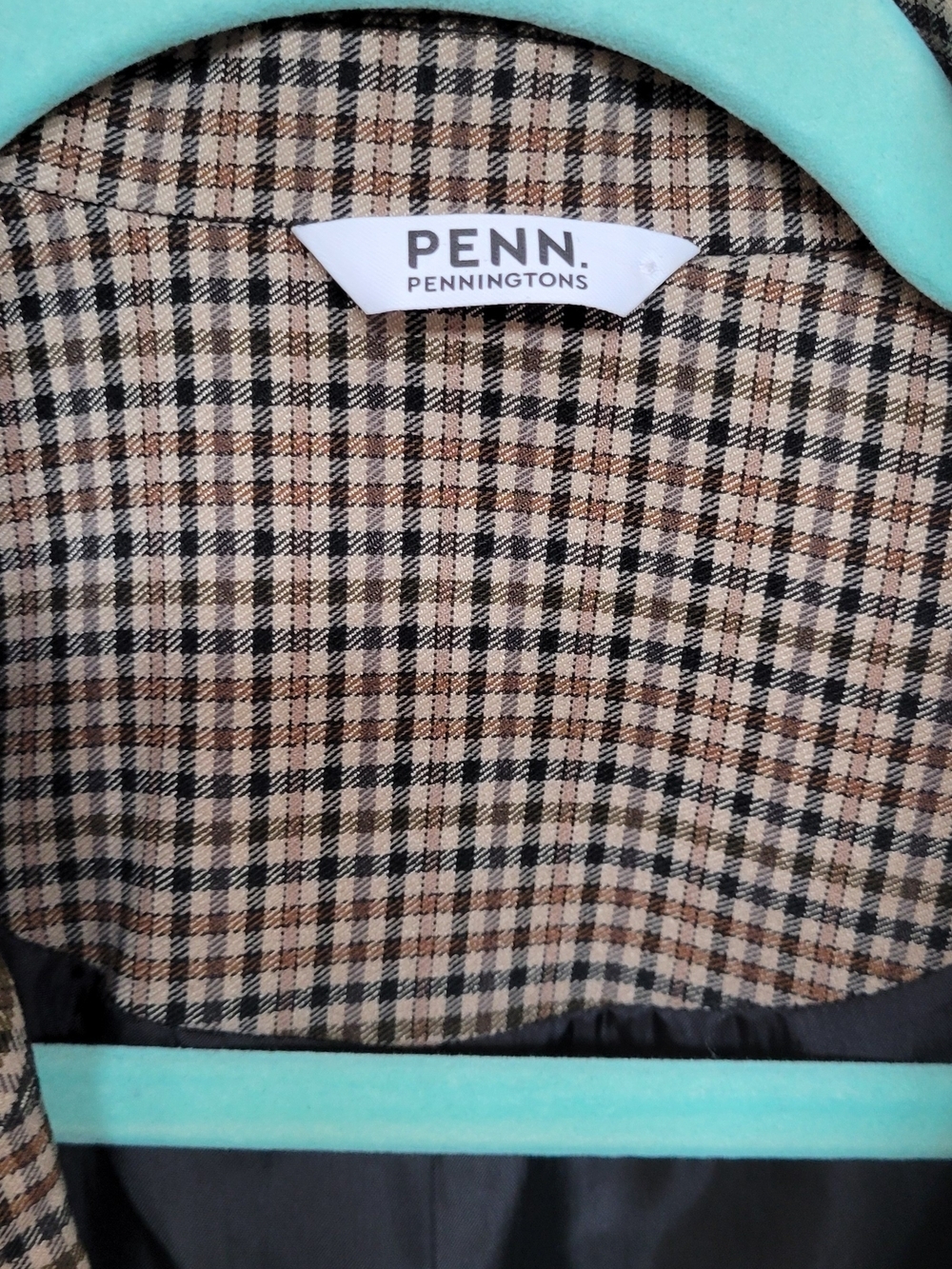 Blazer Penningtons Brown and Black Houndstooth - Picture 4 of 5